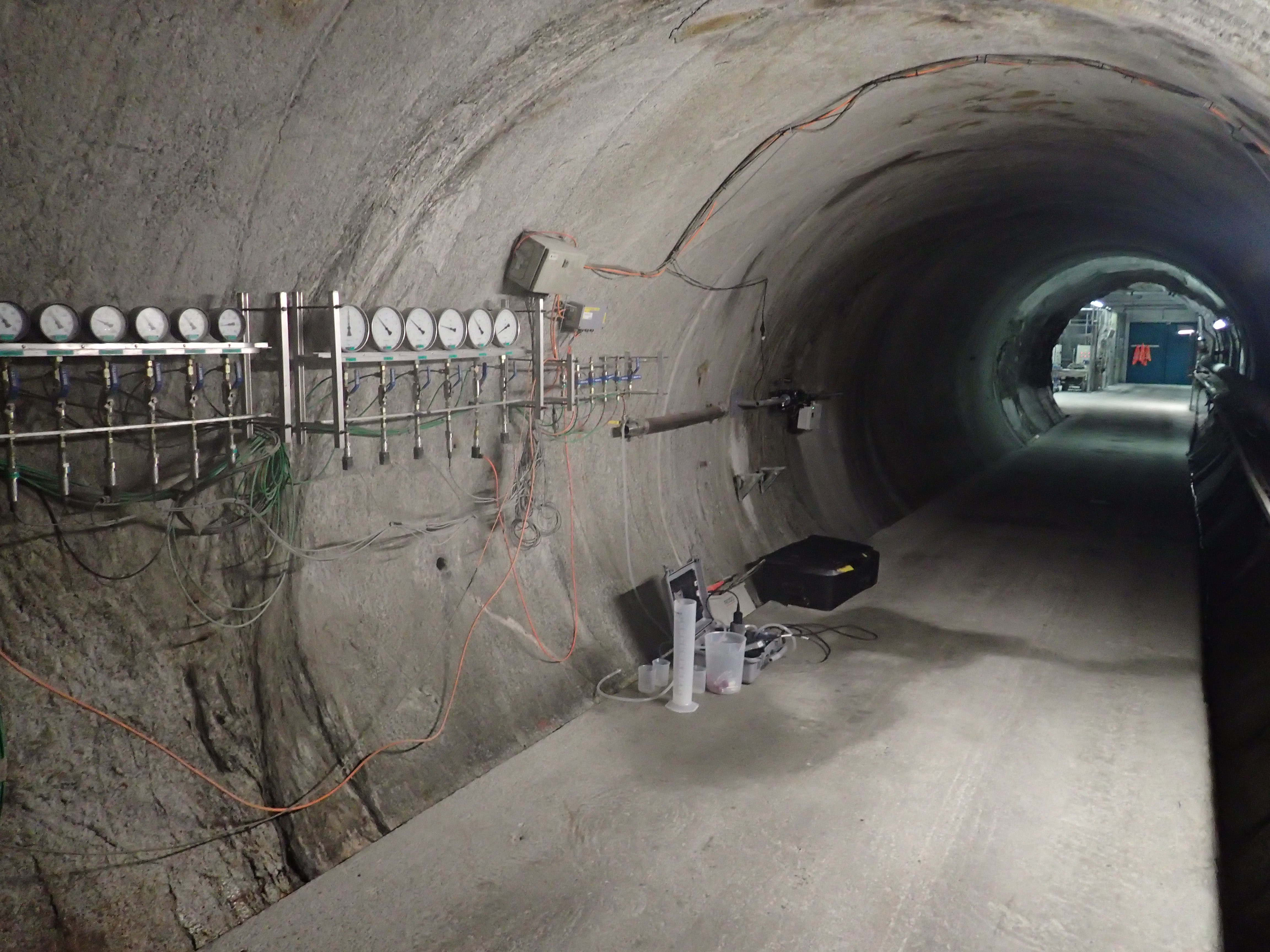 Tunnels at the Grimsel Test Site, Switzerland