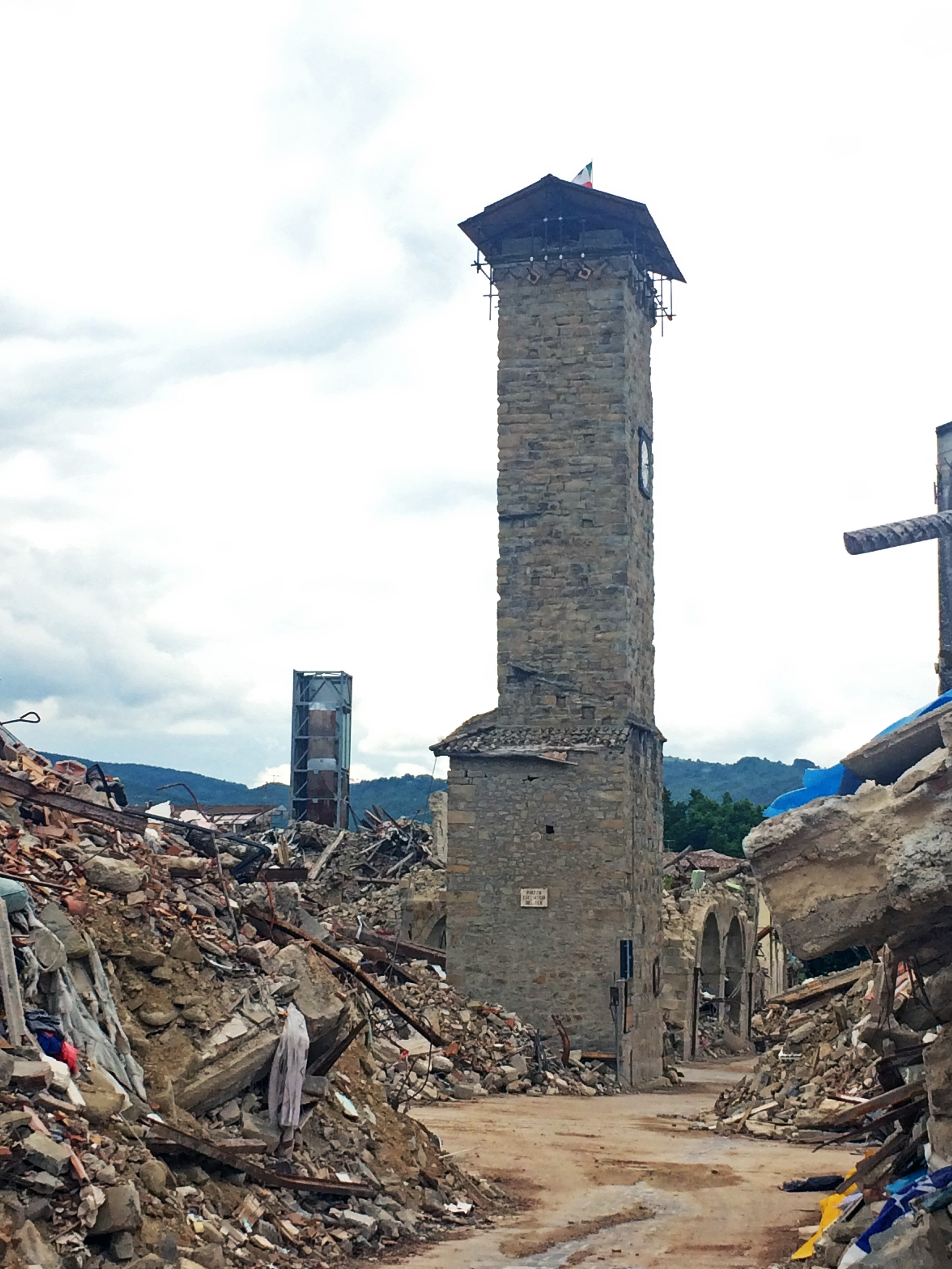 Effects of the Norcia earthquake on the built environment